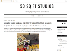 Tablet Screenshot of 50sqftstudios.com